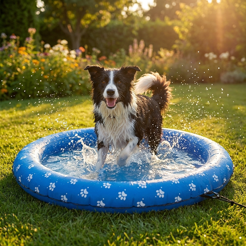 HydroBreeze™ Foldable Dog Pool
