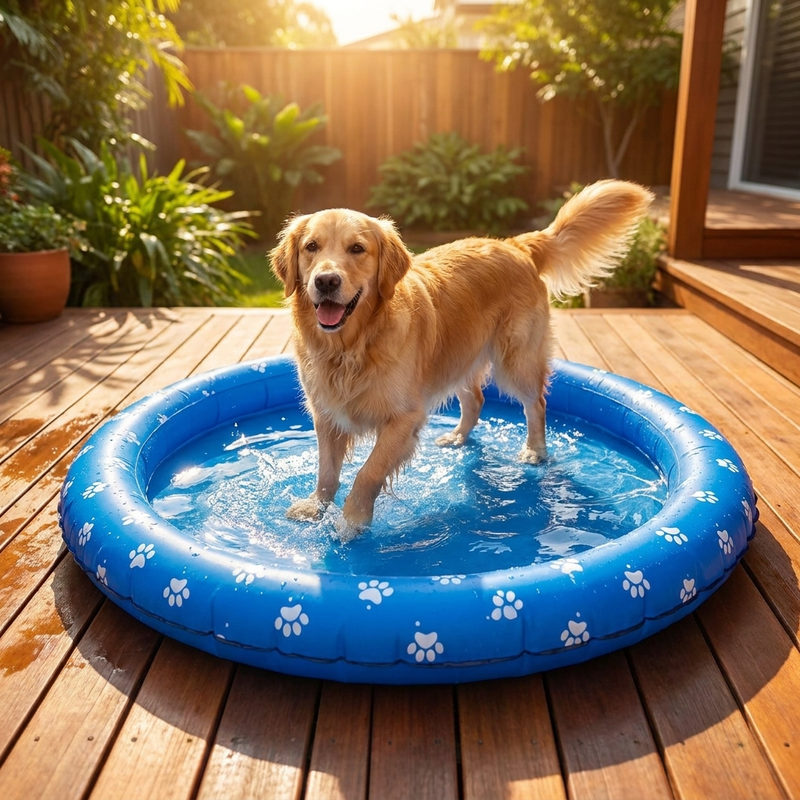 HydroBreeze™ Foldable Dog Pool