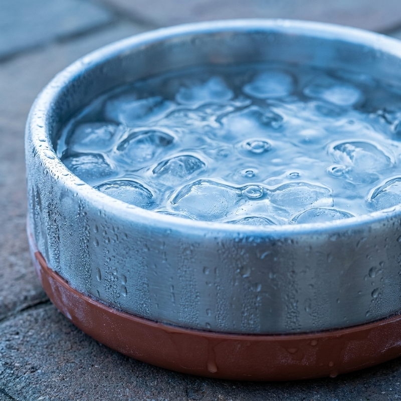 GlacierBowl™ Double-Wall Insulated Water Bowl