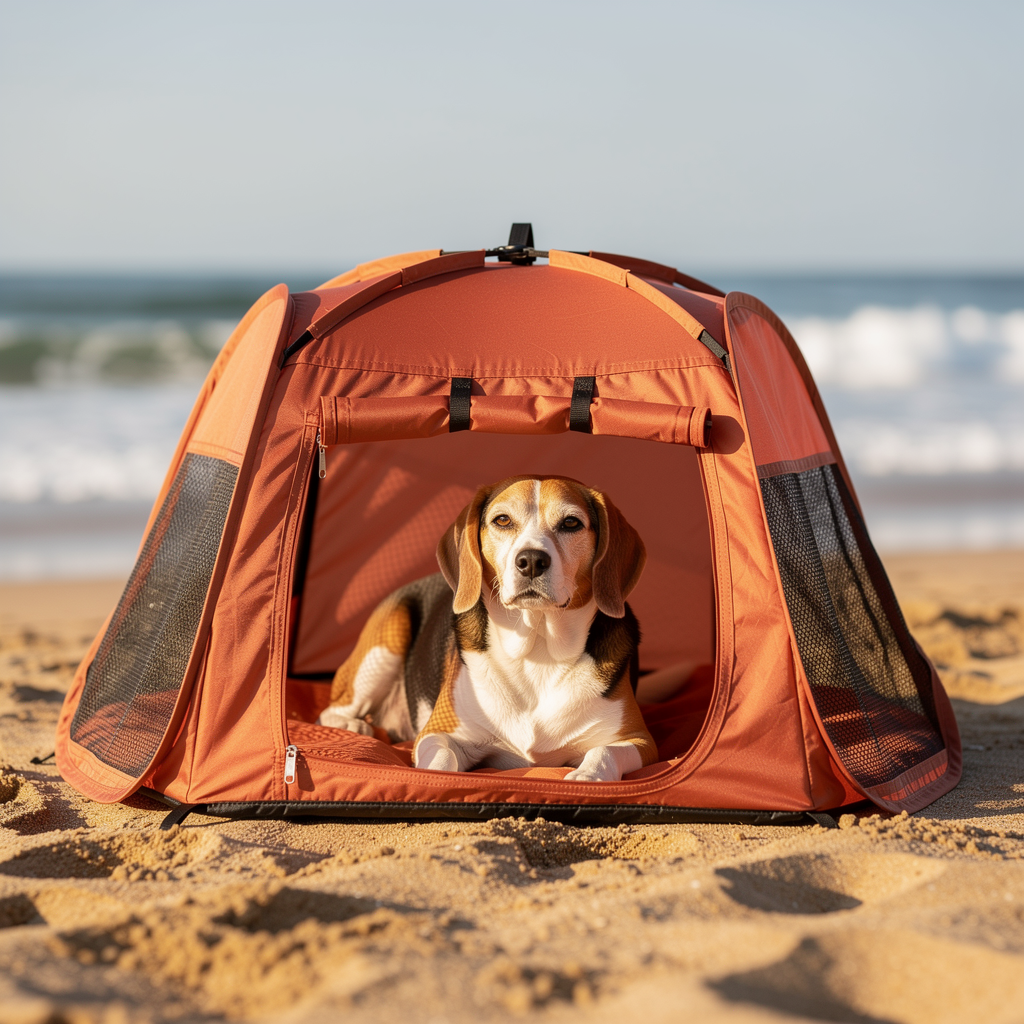 ShadeDen™ Pop-Up Pet Shade Tent (UPF 50+)