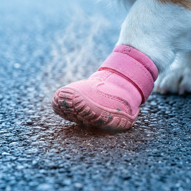 PawShield™ Hot-Pavement Dog Boots (Set of 4)