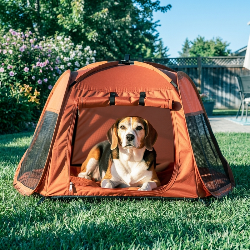 ShadeDen™ Pop-Up Pet Shade Tent (UPF 50+)