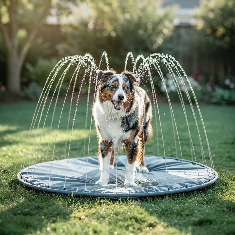 SplashPad™ Interactive Dog Sprinkler Mat